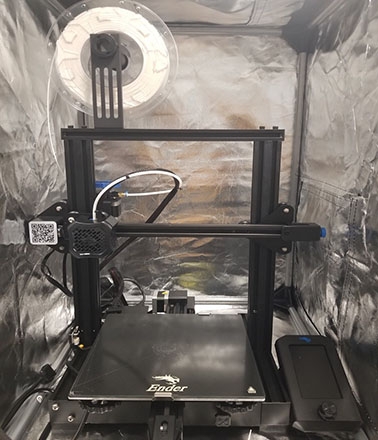 Creality Ender 3 Version 2 3D-Printer now at SUNY Old Westbury for Developing Neuroscience Open Source Hardware and Equipment.