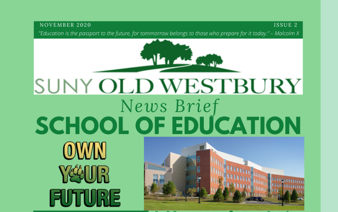 School Of Education Newsletter SUNY Old Westbury School Of Education Newsletter SUNY Old Westbury