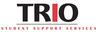 Black and red TRIO logo