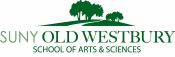 Illustration of green trees with a path between them along with text that reads SUNY Old Westbury School of Arts and Sciences