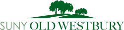 Logo in green with illustration of trees with path winding between them and text reading SUNY Old Westbury