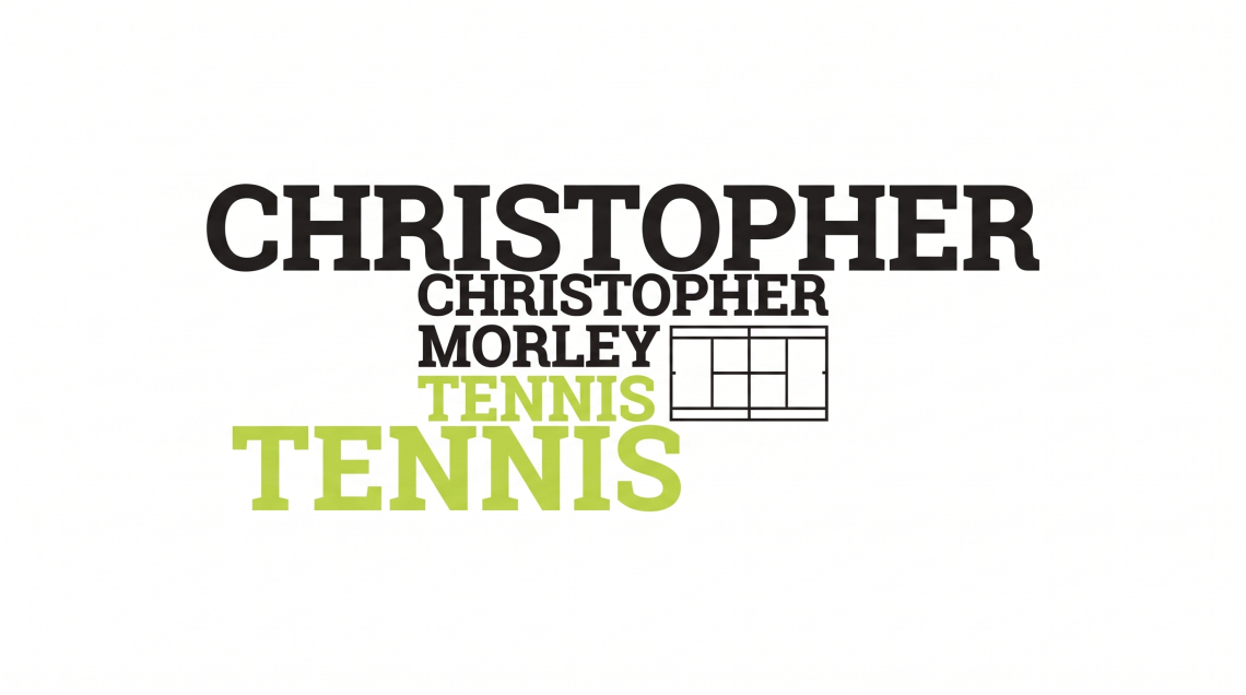 Christopher Morley Tennis logo