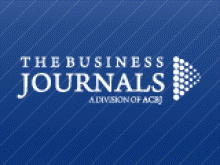 The business journals logo