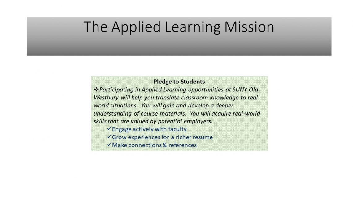Applied learning vision