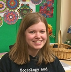 Headshot of Michelle Farrelman, Sociology, Class of 2018