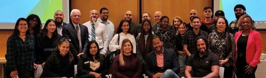 The alumni networking panel from 2022