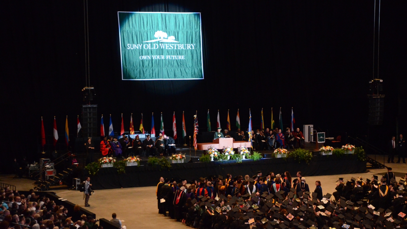 Graduation stage
