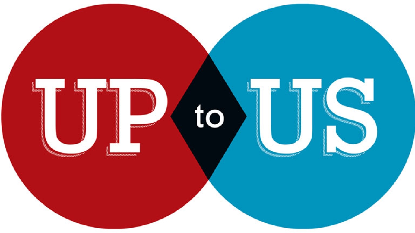 Up to Us campaign logo