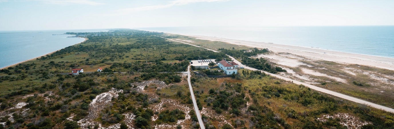 Robert Moses State Park taken from lighthouse