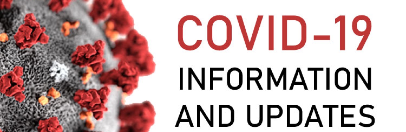 A COVID-19 cell with text that reads COVID-19 Information and Updates