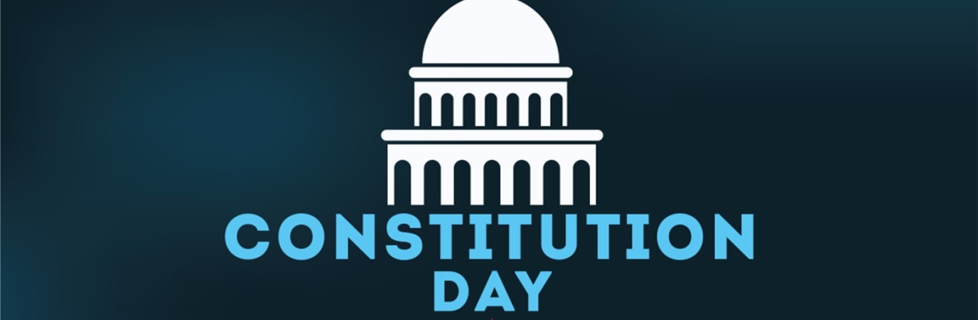 Illustration of U.S. Capital in white against a dark blue background