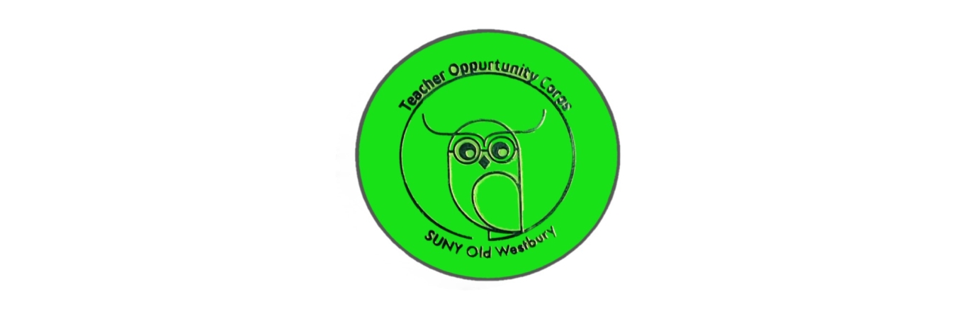 Teacher Opportunity Corps round green logo containing the image of an owl