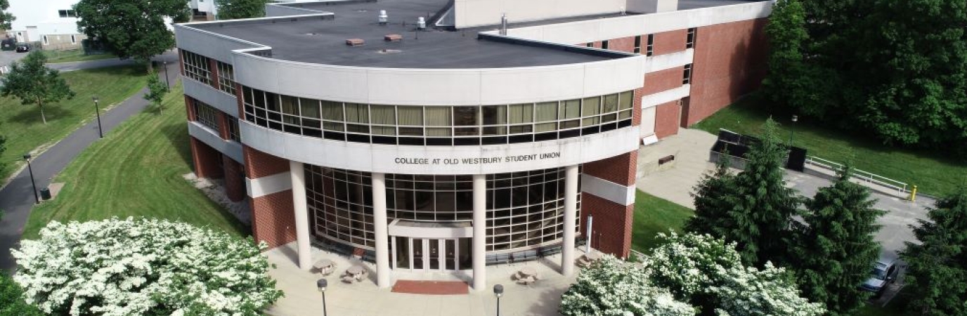 Aerial view of Student Union