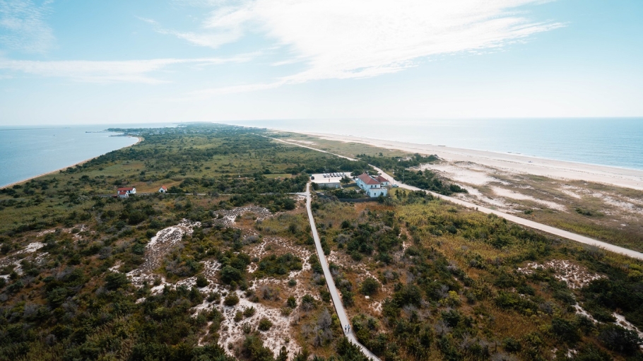 Robert Moses State Park taken from lighthouse