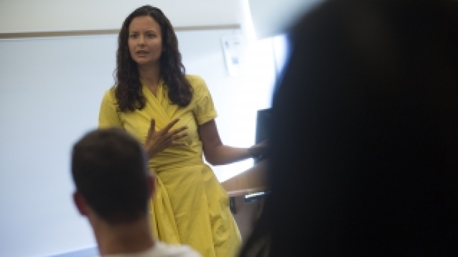 Exceptional Education professor Sanja Cale teaching in classroom