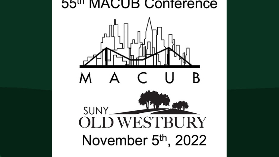 55th Metropolitan Association of College and University Biologists (MACUB) Conference held at SUNY Old Werstbury