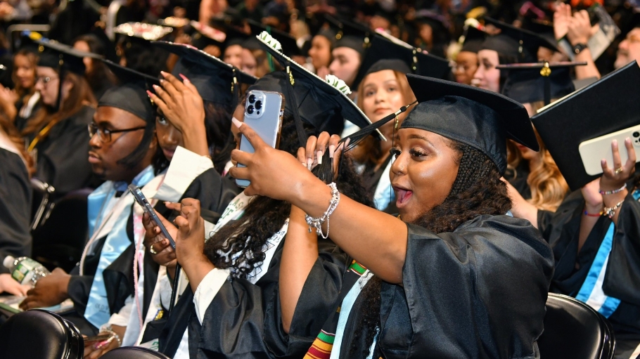 Graduates celebrate at 2023 commencement