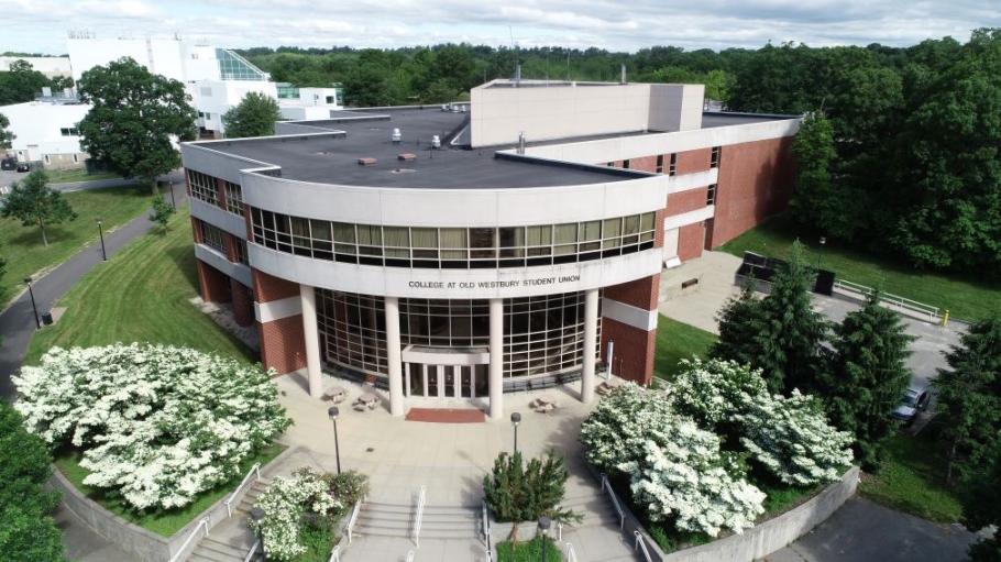 Aerial view of Student Union