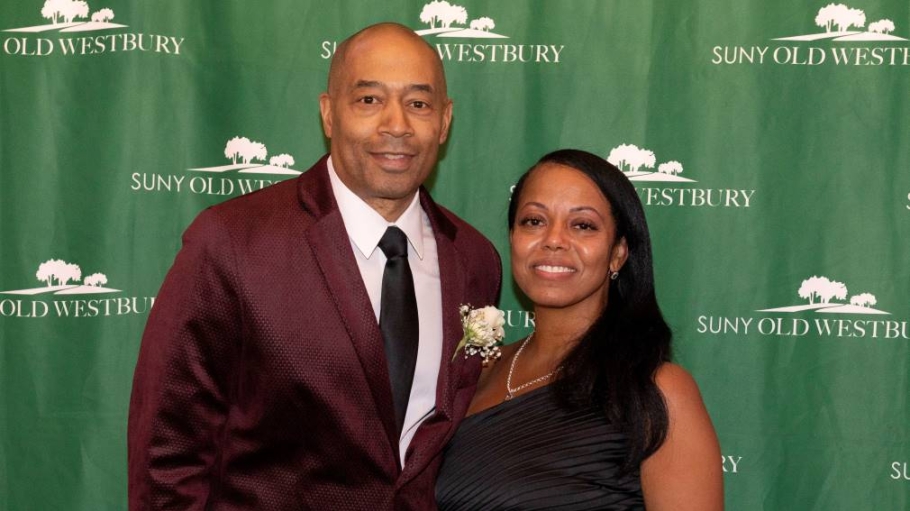 African American man and women in formal attire