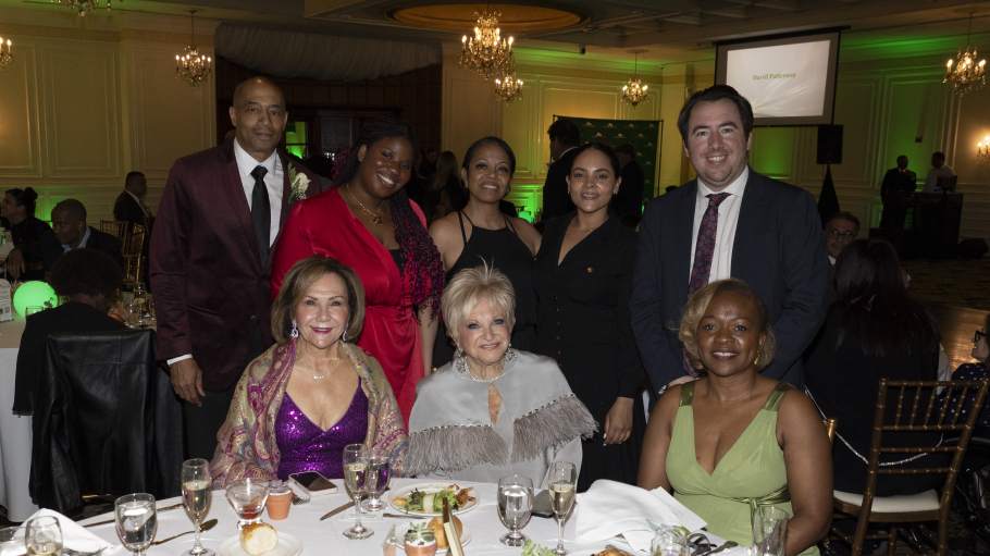 Victoria Schneps and Friends at Gala