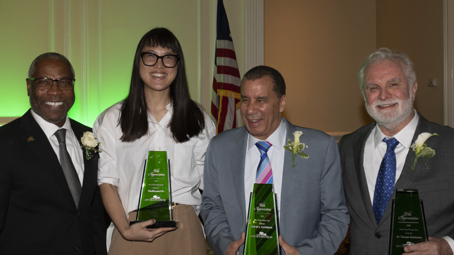 Dr. Sams with Gala Honorees