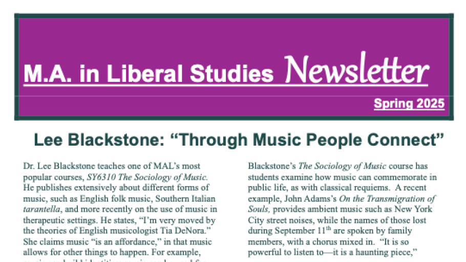 Thumbnail of Spring 2025 mals newsletter