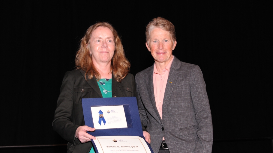Hillery Accepts ACS Fellow Award
