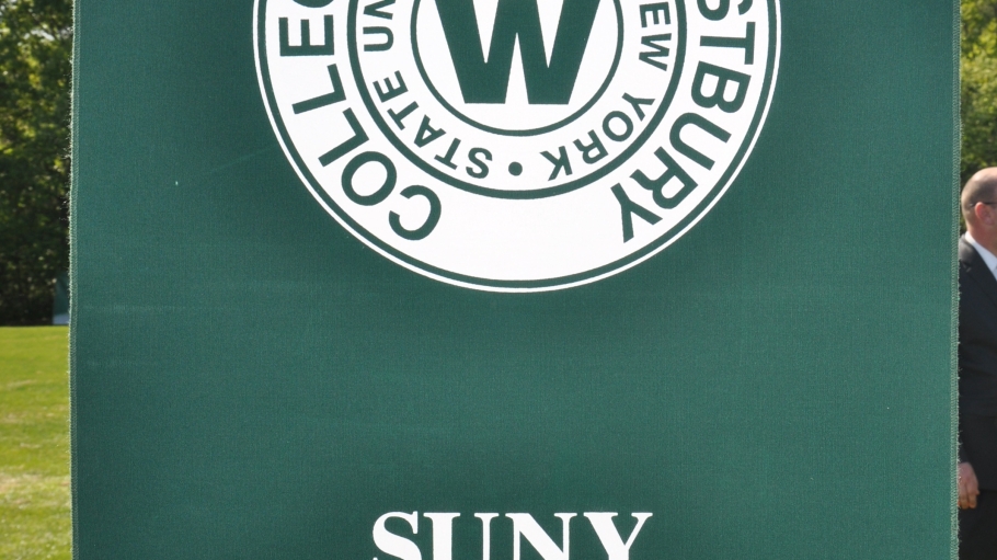 College commencement banner