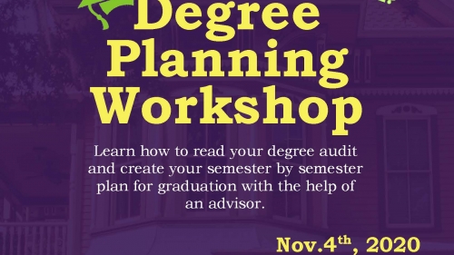 Degree Planning Workshop Flyer