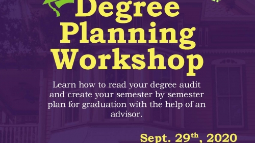 Degree Planning Workshop Flyer