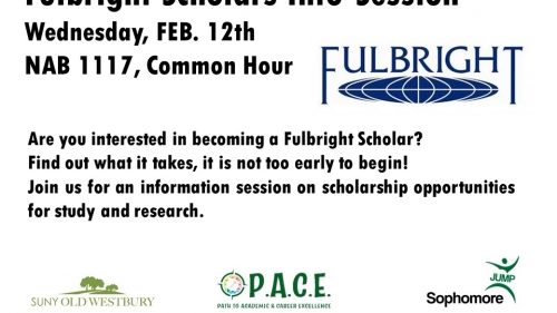 Fulbright Scholarship Meeting Flyer
