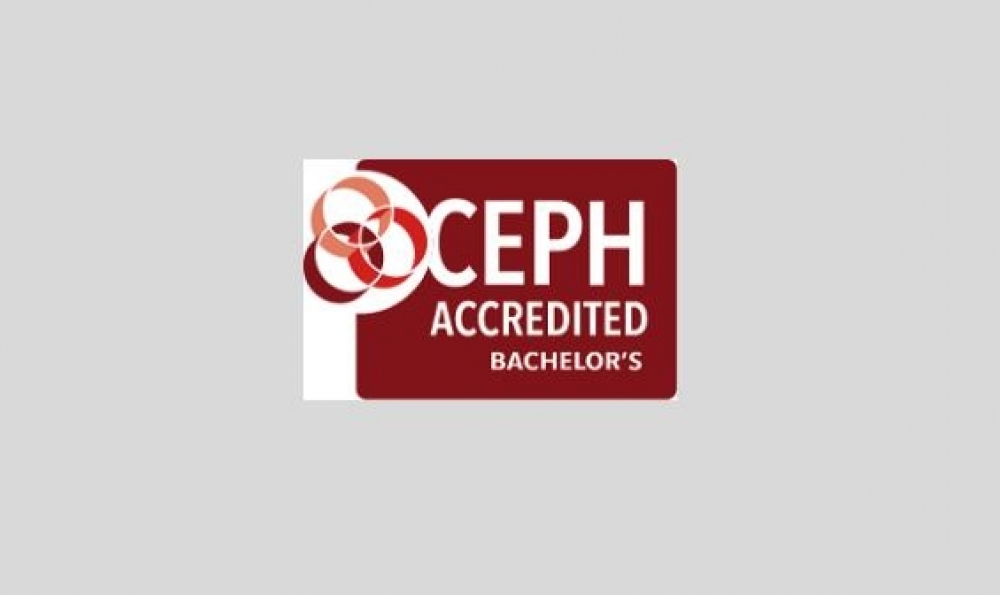 CEPH red logo on gray background