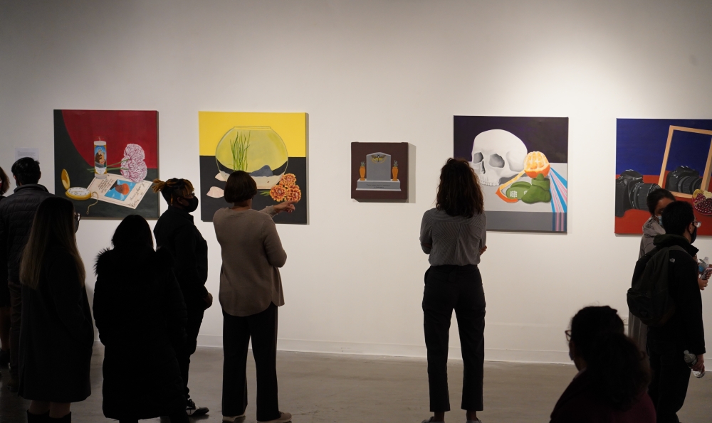Student Showcase at Art Gallery