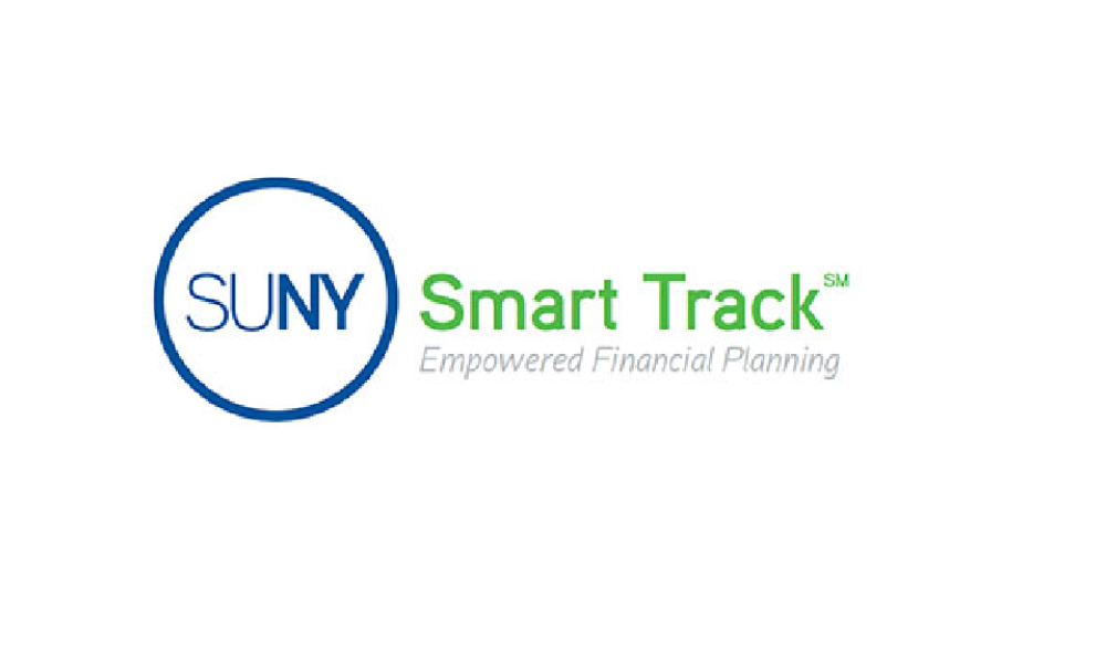 Blue and green logo that reads SUNY Smart Track